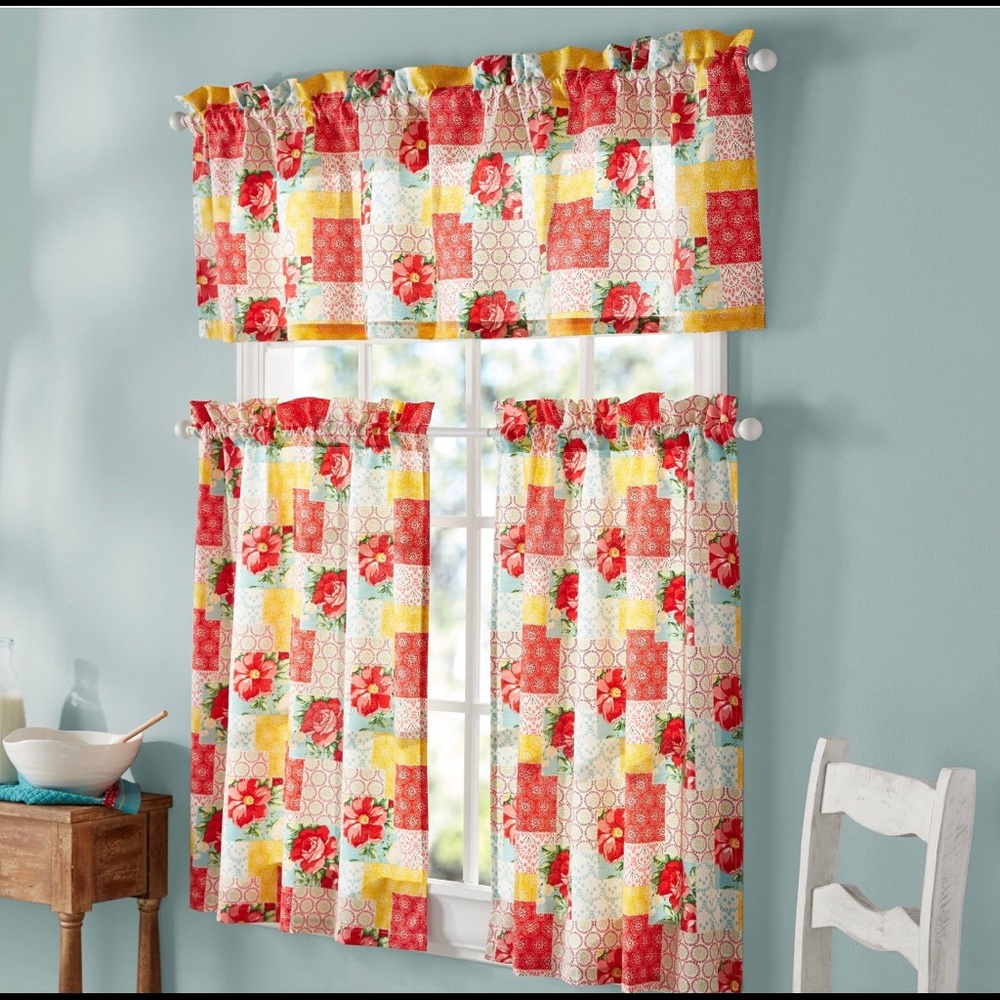 Pioneer Woman Patchwork curtains